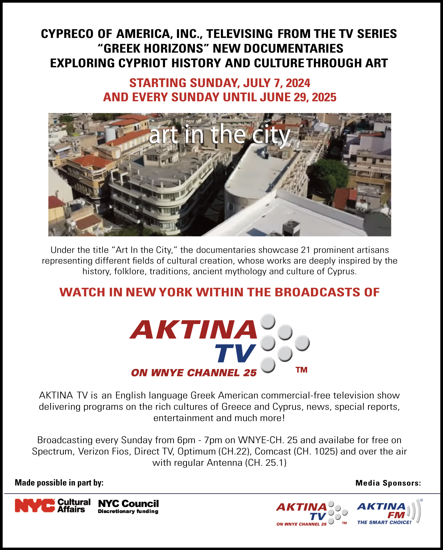 CYPRECO Greek Horizons Documentaries